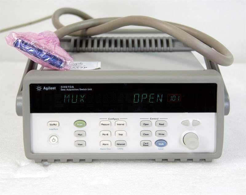采购多台Agilent34970A数据采集器Agilent34970A